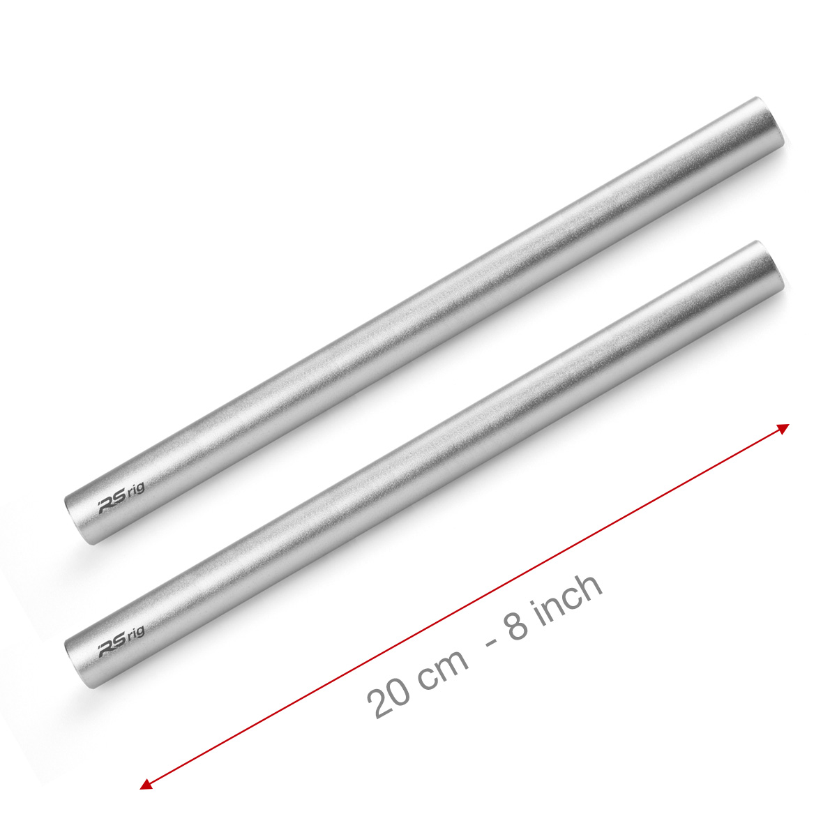 RSRIG Aluminum Alloy 15mm Rods ( M12 20cm 8inch ) 1051 - Image 2