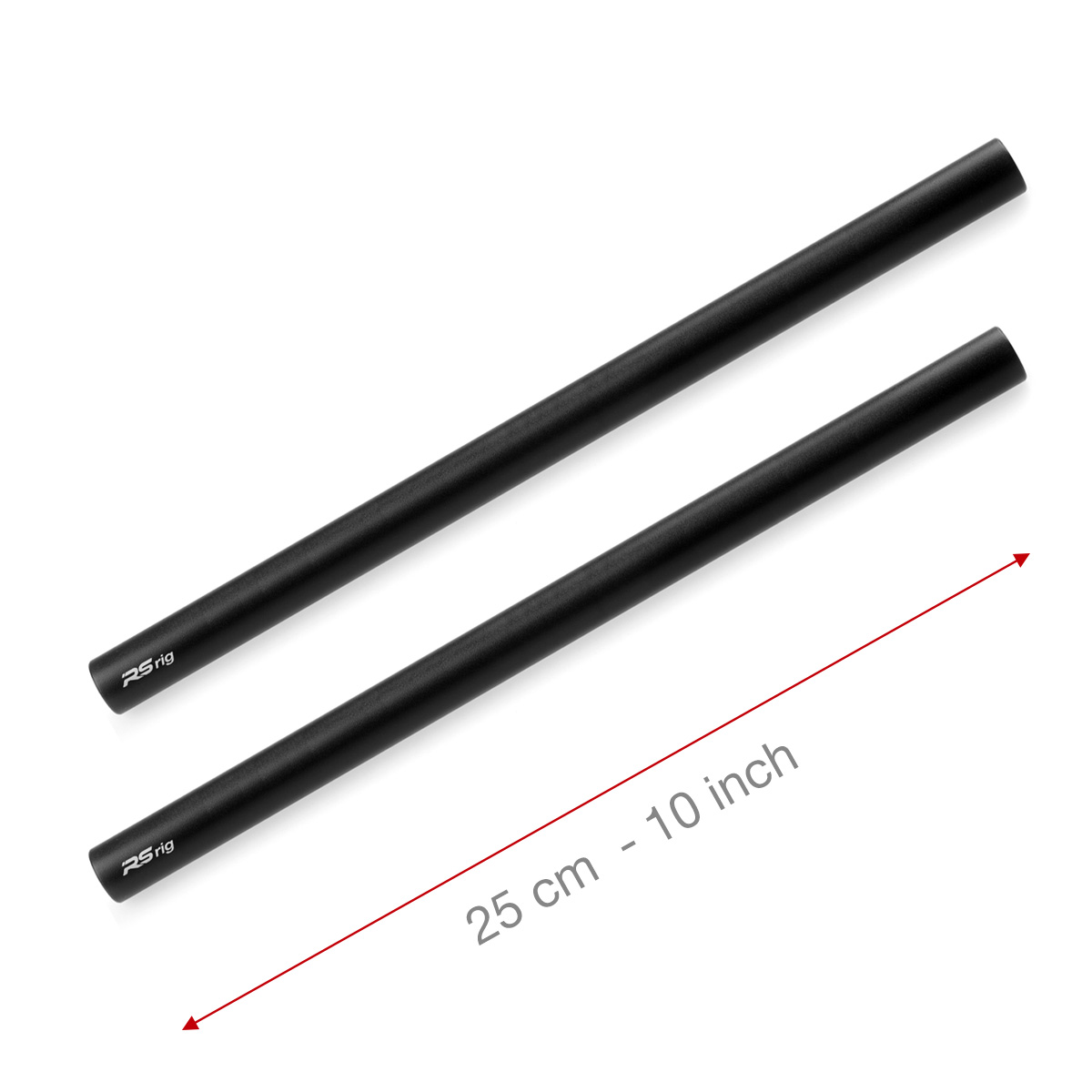 RSRIG Aluminum Alloy 15mm Rods ( M12 25cm 10inch ) 1052