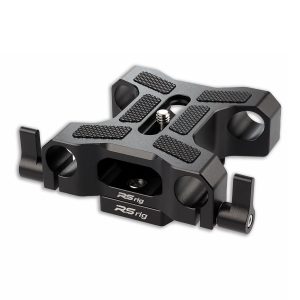 RSRig Baseplate Dual 15mm Rod Clamp with Arca Plate 1674A – Baseplate Kamera Ringan untuk Sony & Canon & semua kamera dengan plat arca